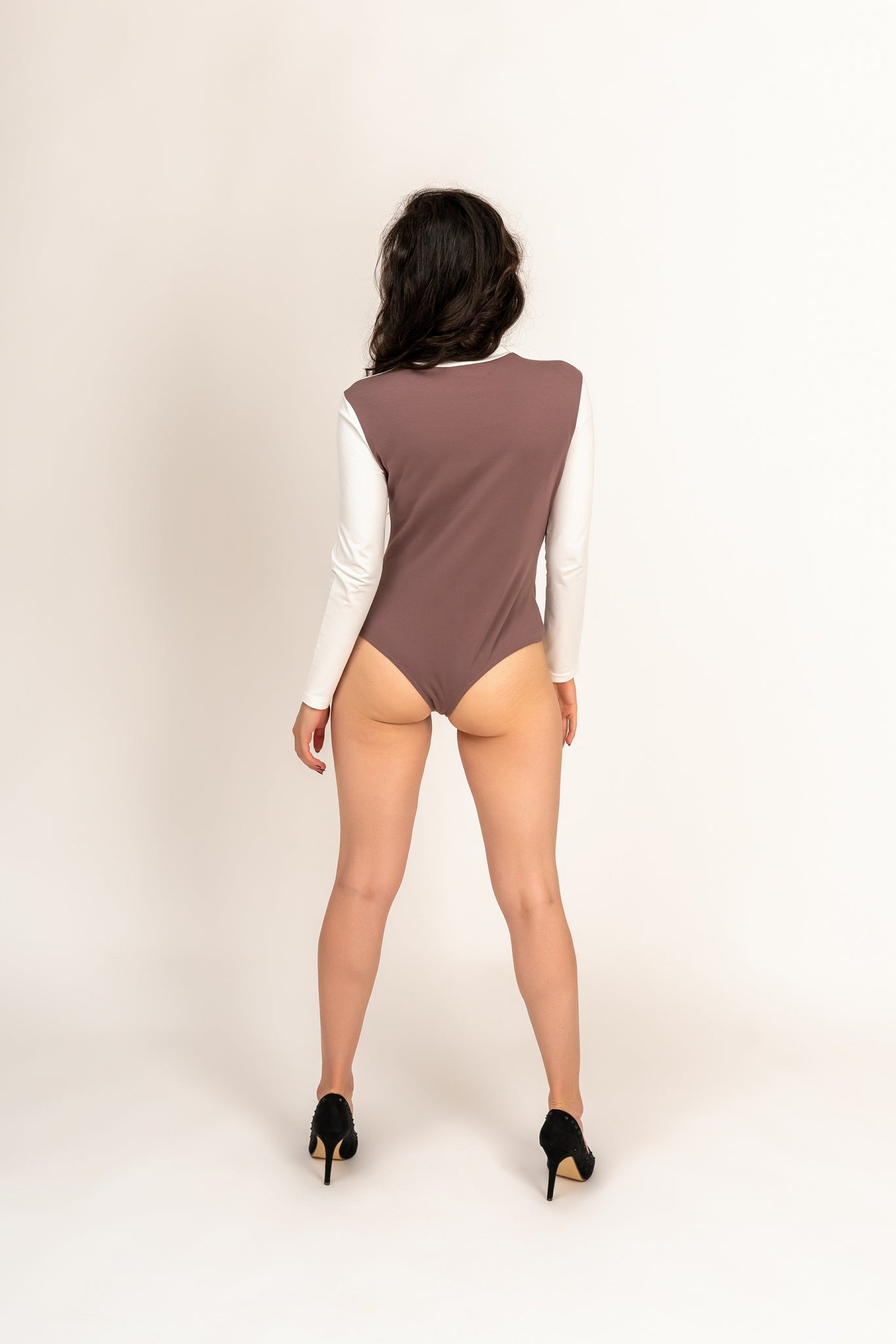 “ Molyneux “ Arch Bodysuit In Two Tone