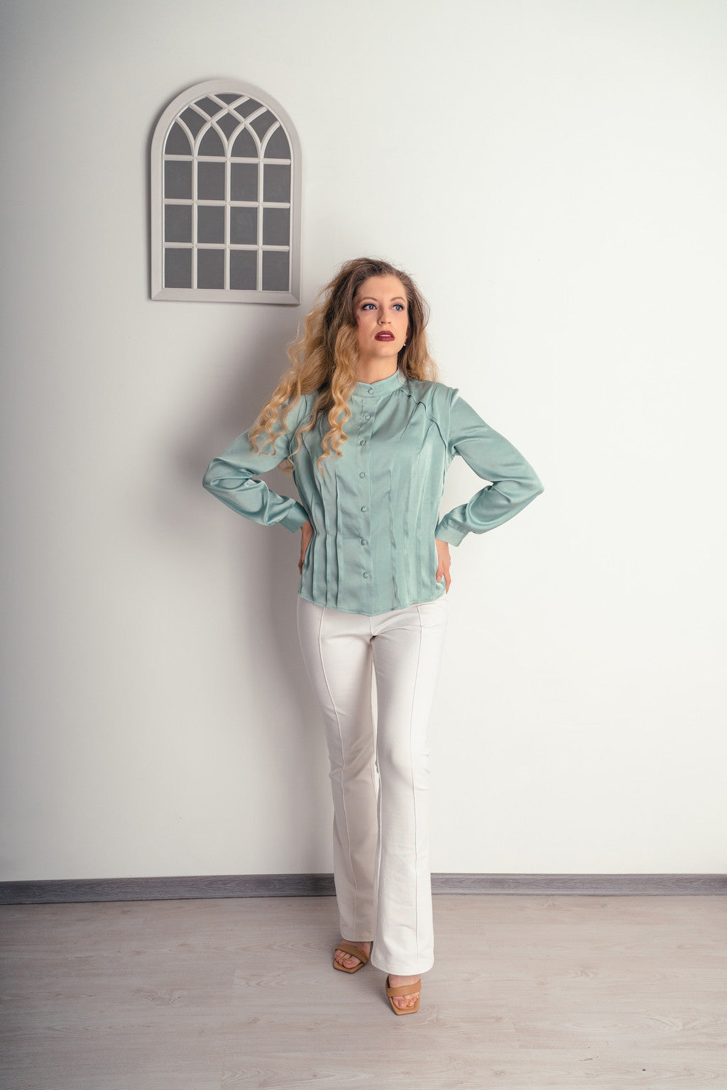 "St.Pancras" Contemporary Silk Shirt